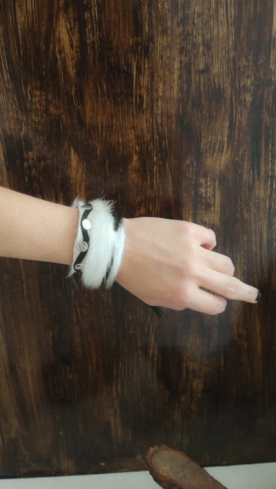 Brazalete Mono Chrome Wild