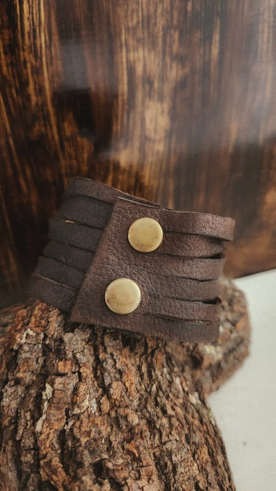 Brazalete Chocolate Grid