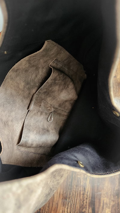 Bolso Hobo Raw Concept 