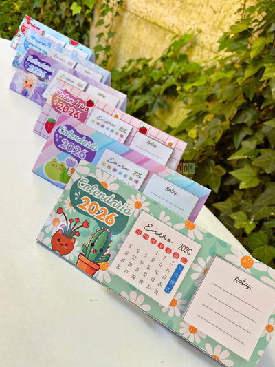 Pack de Calendarios de escritorio 2026 PDF