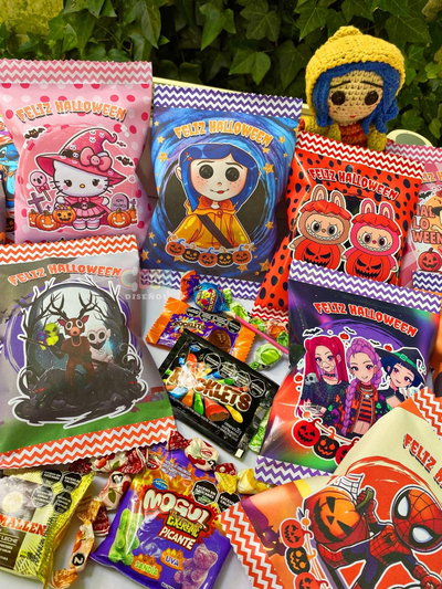 Pack 20 diseños Chip Bags Halloween