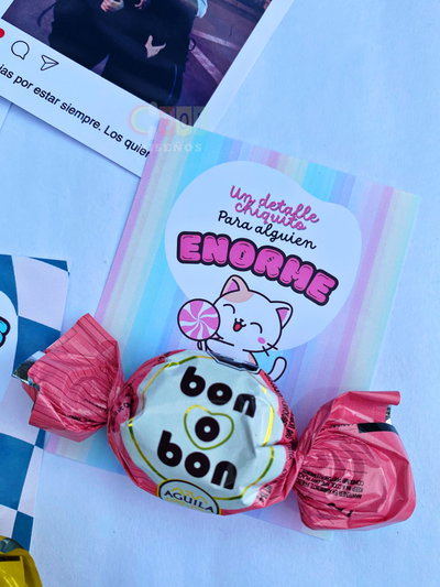 Tarjetas y Polaroid Editables en Canva
