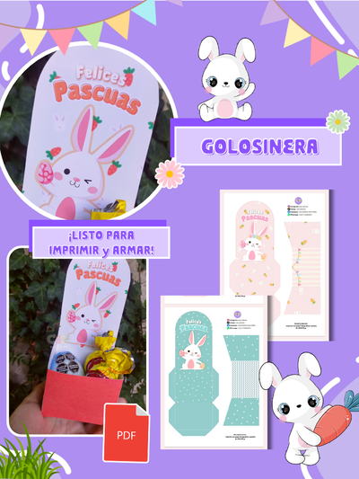 Cajitas Golosineras Pascuas PDF