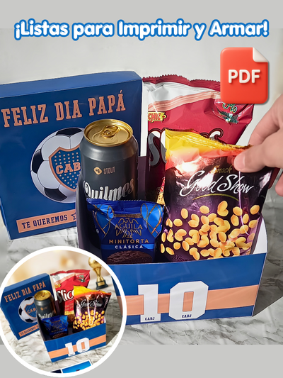 Pack de 10 cajas Dia del padre! PDF