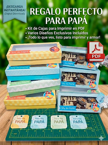 Pack de cajas Bomboneras PDF