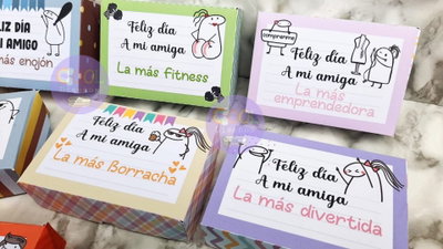 Pack Cajitas Flork Amistad