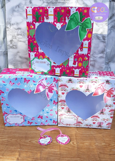 Pack 10 cajas 20x20 Dia de la madre PDF