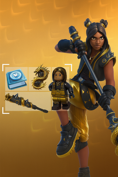 Pack Guardiana de las ruinas de oro de Fortnite