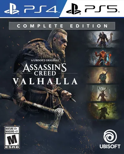 Assassin's Creed Valhalla Complete Edition idioma ingles PS4 PS5