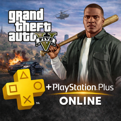 Grand Theft Auto V + PS Plus Essential 1 Mes PS4 PS5