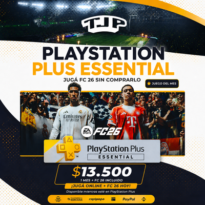 PS PLUS ESSENTIAL 1 MES PS4 PS5