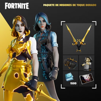 Pack de misiones de Toque dorado Fortnite