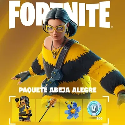 Pack Abeja alegre de Fortnite