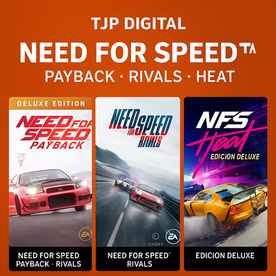 Need for Speed™ Payback Deluxe Edition + Rivals +  Heat Edición Deluxe PS4 & PS5