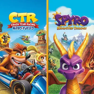 Crash™ Team Racing Nitro-Fueled + Spyro™ Game Bundle PS4
