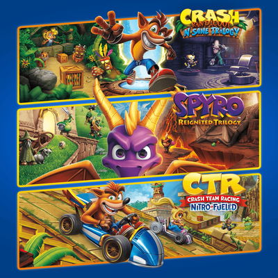 Crash™ + Spyro™ Triple Play Bundle PS4 PS5