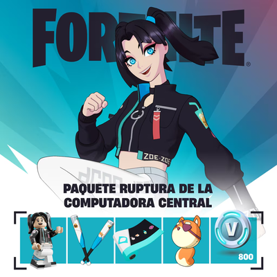 Pack Ruptura de la computadora central Fortnite