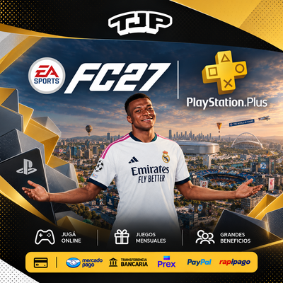 EA FC 27 + PS PLUS ESSENTIAL 1 MES PS4 PS5