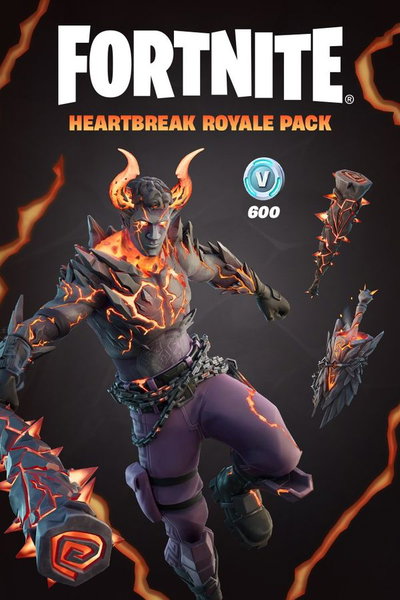 Pack Heartbreak Royale + 600 Pavos Fortnite