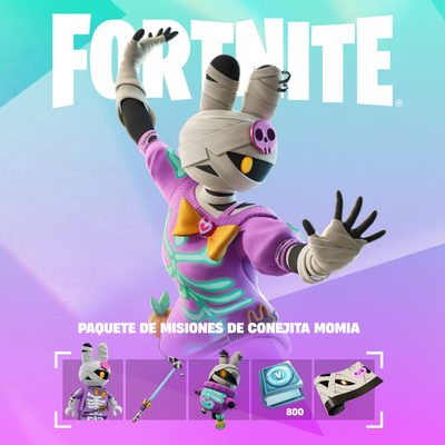 Pack Fortnite: paquete de misiones de Conejita momia