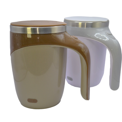 Taza Mezcladora Automática con Tapa Antiderrames