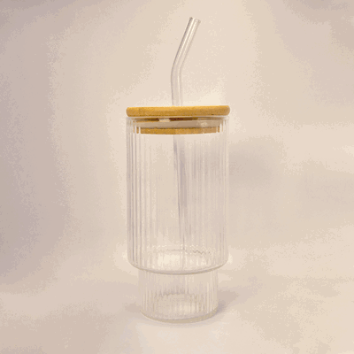 Vaso Ripple Vidrio