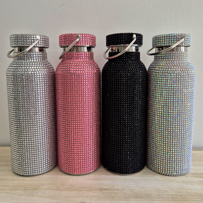 Botella Térmica Glam con Strass
