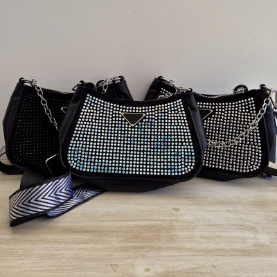 Cartera con Strass