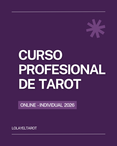 CURSO PROFESIONAL DE TAROT INDIVIDUAL MENSUAL 