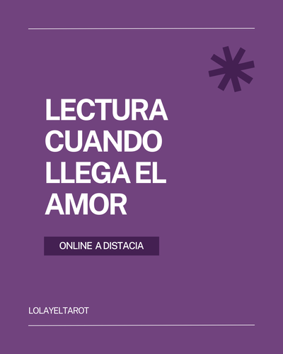 LECTURA CUANDO LLEGA EL AMOR
