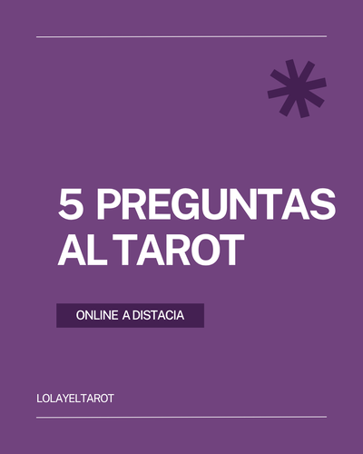 5 PREGUNTAS AL TAROT
