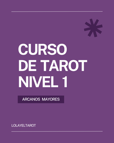 CURSO DE TAROT NIVEL 1 ARCANOS MAYORES COMPLETO