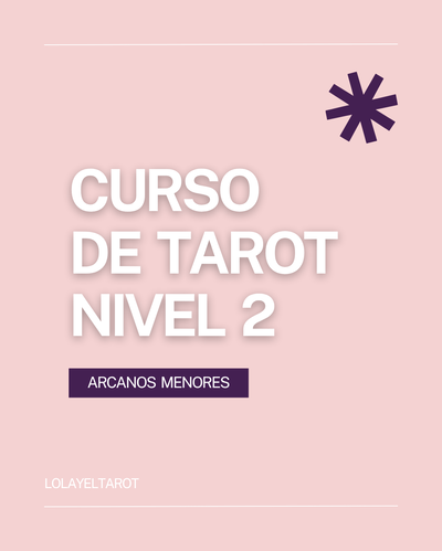 CURSO DE TAROT NIVEL 2 ARCANOS MENORES COMPLETO