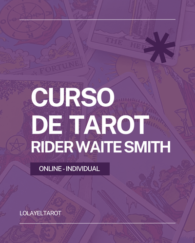 CURSO INDIVIDUAL DE TAROT RIDER WAITE SMITH 