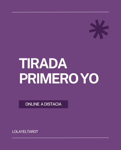 TIRADA ANTIANSIEDAD PRIMERO YO