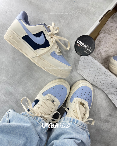 NIKE AIR FORCE CELESTE CALIDAD SUPERIOR