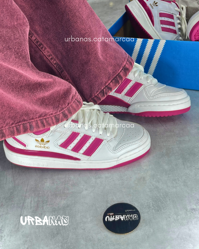 ADIDAS FORUM LOW ROSA