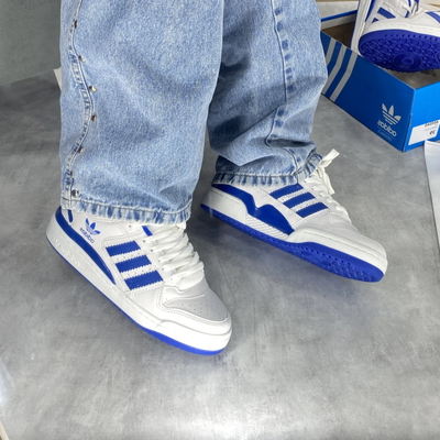 ADIDAS FORUM LOW AZULES