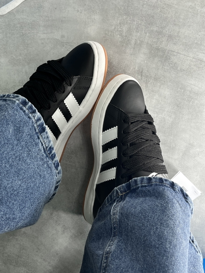 CAMPUS ECO CUERO | Negro.