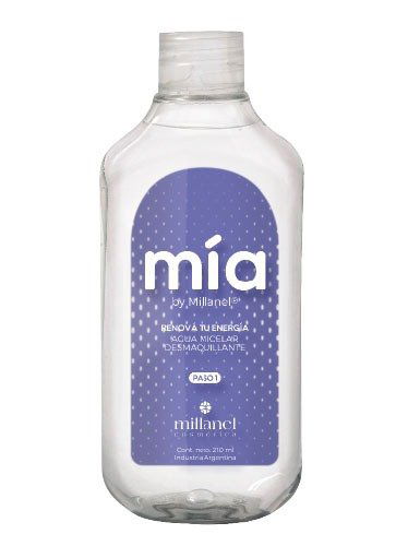 Agua micelar Linea Mia Millanel