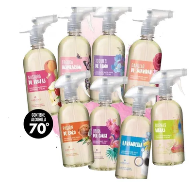 Aromatizante para Ambientes y Telas. Millanel