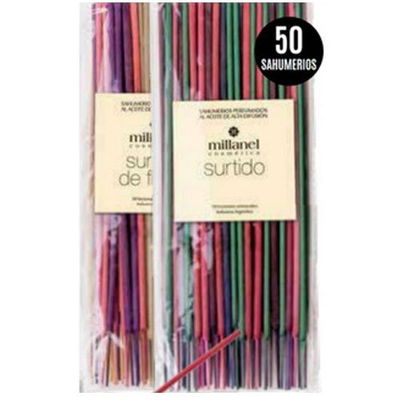 Pack Sahumerios 50 Varillas. Millanel