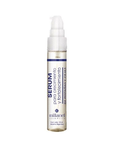 Serum para Crecimiento y Fortalecimiento de Pestañas y Cejas. Millanel