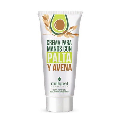 Crema para Manos con Palta y Avena. Millanel