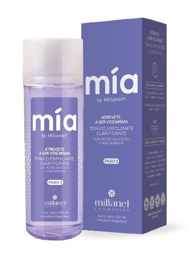 Tónico exfoliante clarificante Linea Mia Millanel