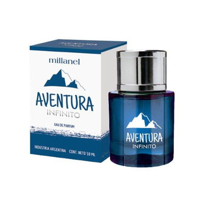 Fragancia Exclusiva Masculina Aventura Infinito. Millanel