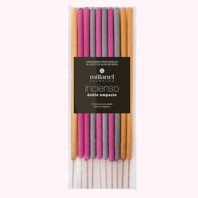 Pack de Sahumerios Doble Empaste. Millanel