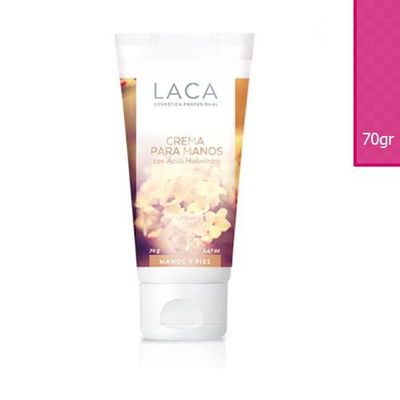 Crema para Manos con Ácido Hialuronico. Laca
