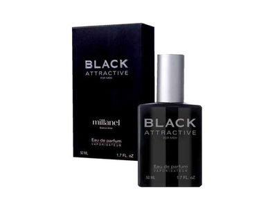 Fragancia Black. Millanel