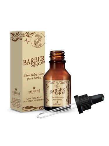 Oleo Hidratante para Barba. Barber Shop. Millanel